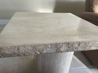 Travertine tables