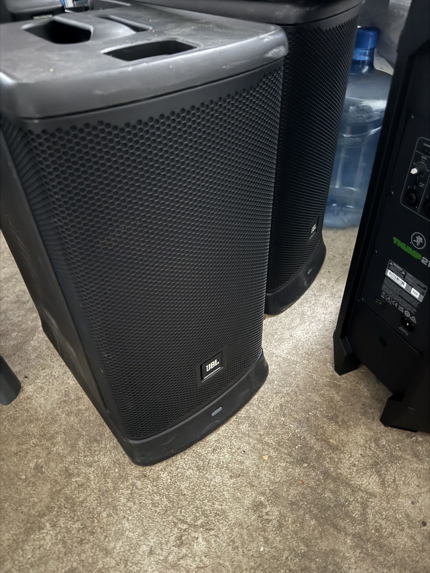 Two JBL EON MK2