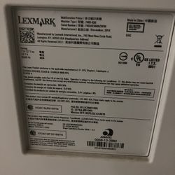Lexmark Office Printer In Working Order