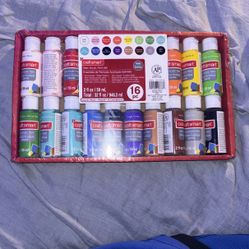 Satin Acrylic Paint Set