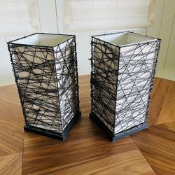 (2) Lamps for Nightstand or End Table