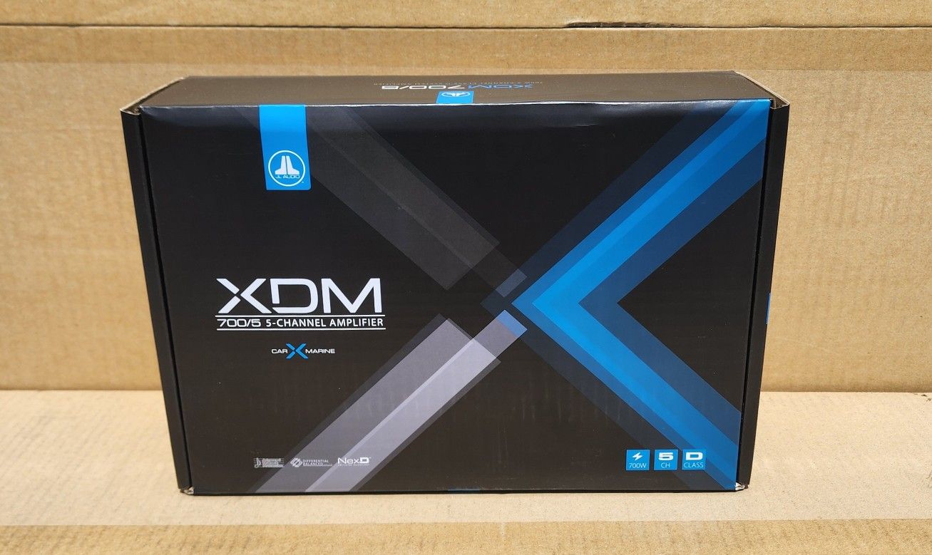 JL Audio XDM Series Marine Or Car Power Amplifier 1400 Watts XDM700/5 5-CH Amp 🚨 Payment Options Available 🚨 No Credit Needed 🚨
