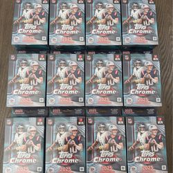 2025 chrome topps - lot of 12