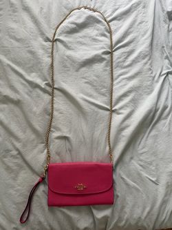 Hot Pink Coach Purse