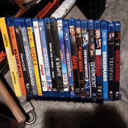 20 Blu-ray Dvds