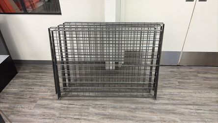 Heavy duty racks for hanging hooks for displays