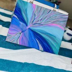 Abstract Butterfly Art 