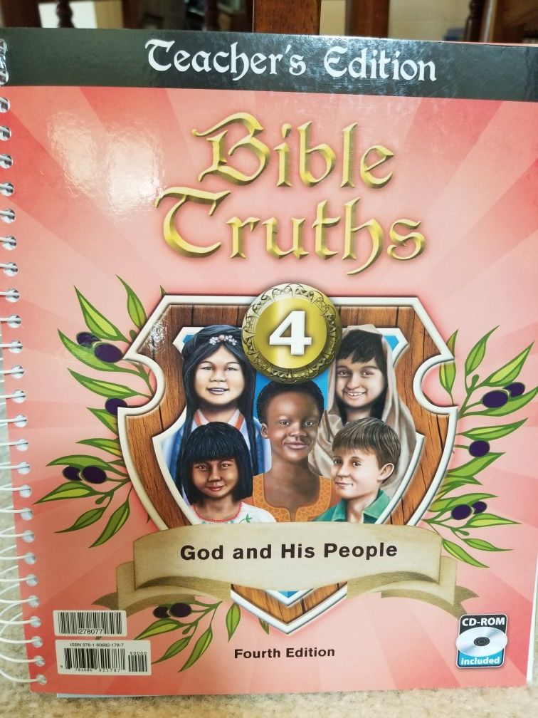 HOMESCHOOL CURRICULUM BJU Press Bible Truths gr 4, 4th edition