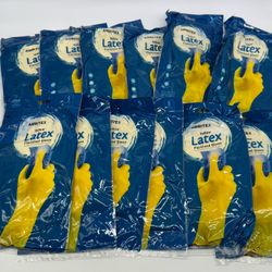 12 Pairs Of Cleaning Gloves Small Size