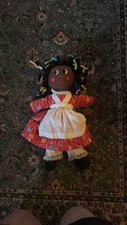 Darling Vintage Gambina Cloth American Folk Art Doll