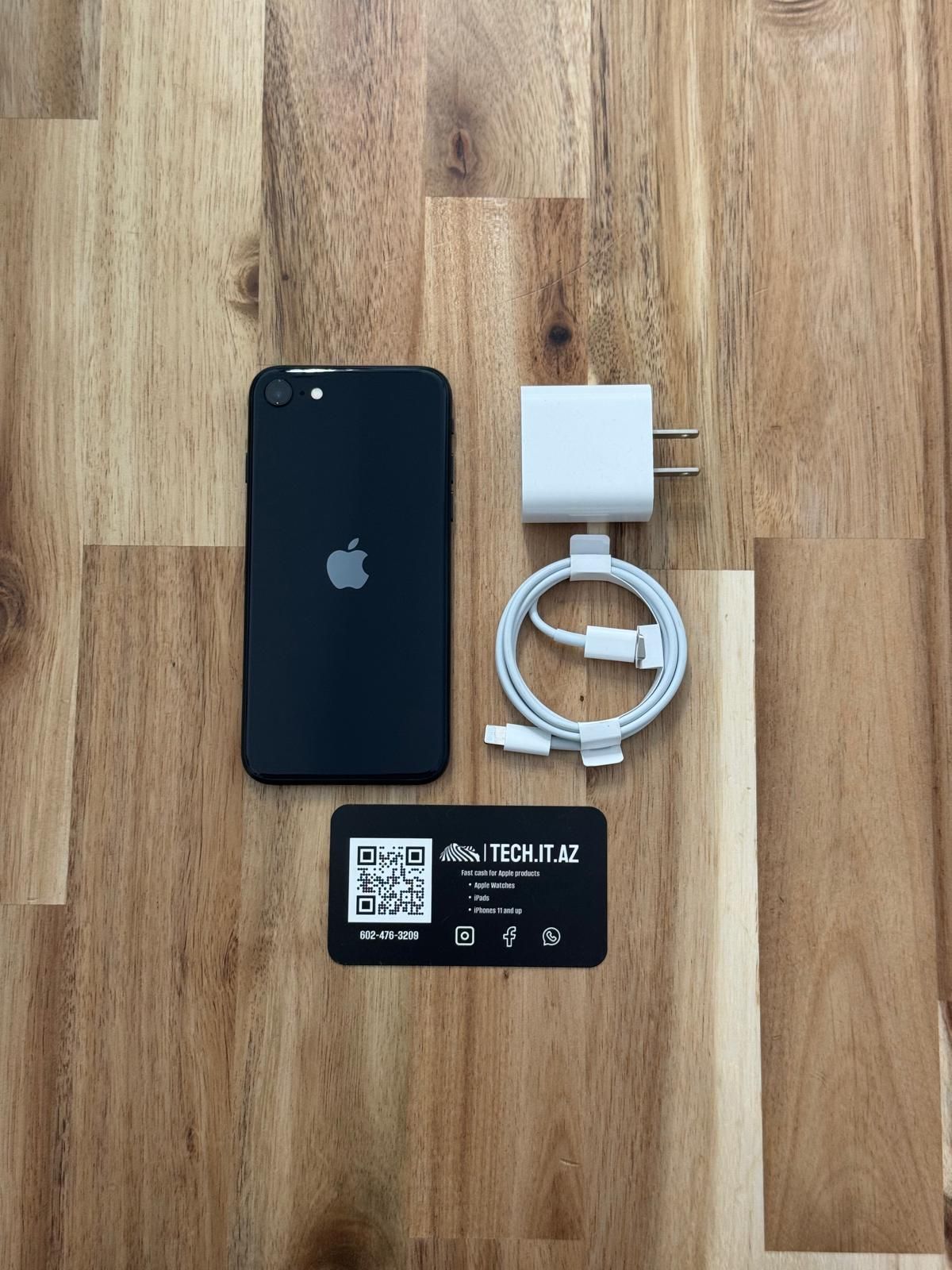 📱 iPhone SE | 64GB | Midnight | T-Mobile/Metro PCS Only | Hablo Español