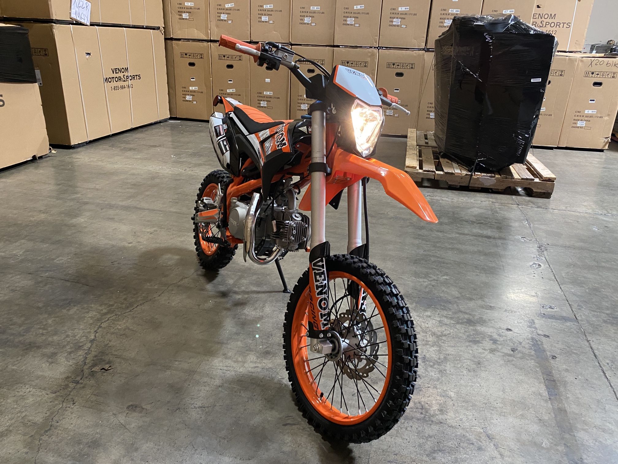 125cc Venom Thunder VX125 Dirt Bike Motocross 125cc | 4-Speed for