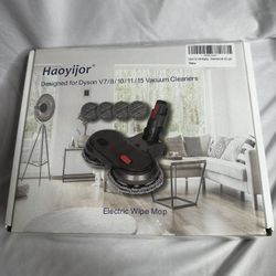Electric Wet Dry Mopping Head for Dyson V15 V8 V7 V10 V11 Vacuums Cleaners
