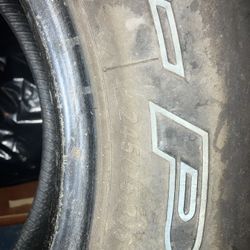 4 Lightly Used- 245 75r16 Tires(80 Each)