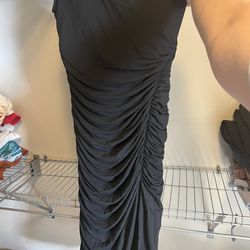 women’s black dress size large
