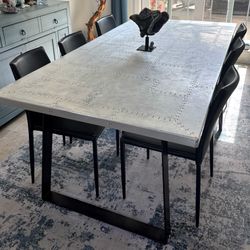 Gunmetal Dining Room Table (Table Only!