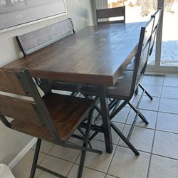 Dining Table With Bench And Chair