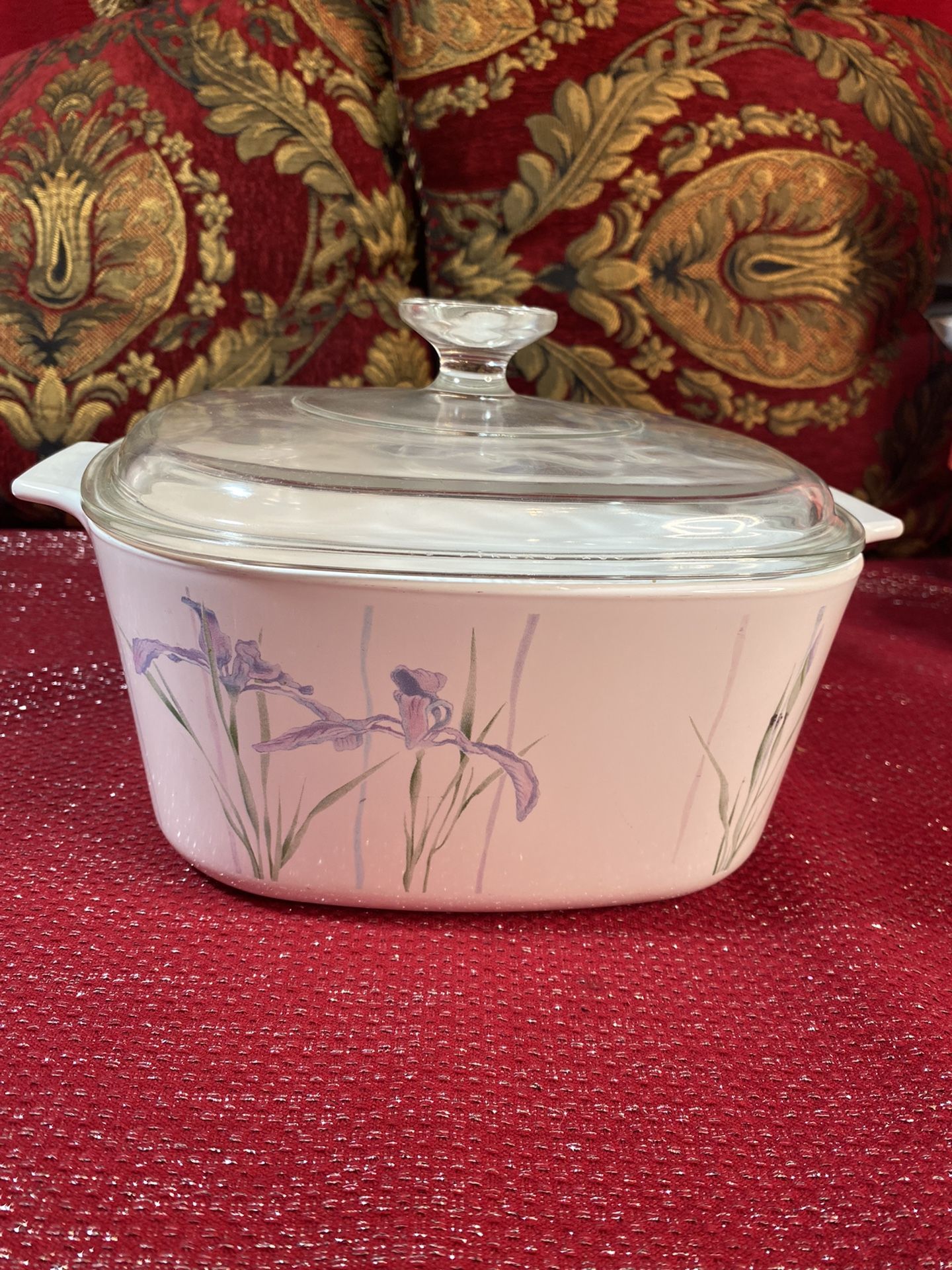 Vintage Corning Ware 3 Liter With Pyrex Lid