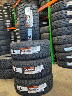 33x12.50R20LT Arroyo R/T Set Of 4 New Tires