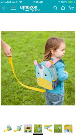 Skip Hop Toddler Leash Backpack with Harness