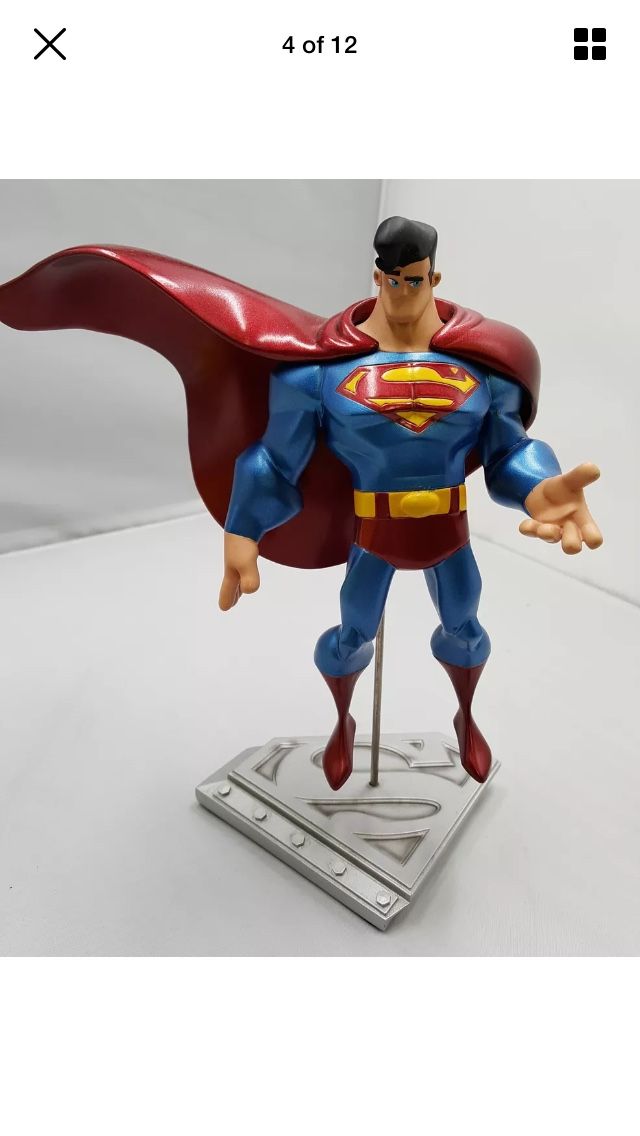 SUPERMAN MAN OF STEEL STATUE BY SEAN CHEEKS GALLOWAY Dc Collectibles