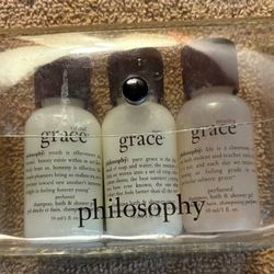 Philosophy Grace Bath Travel Kit *New