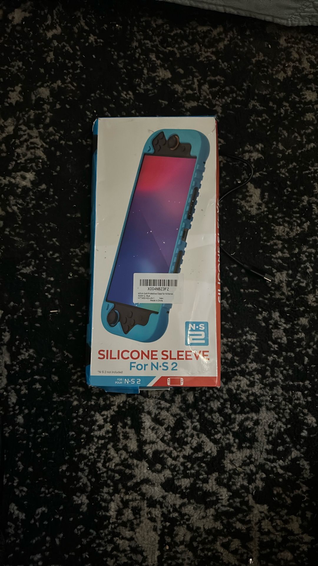 Silicone Case & Tempered Glass For NS2