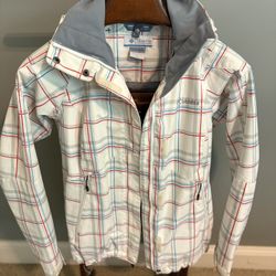 Columbia Nordic Point Interchange Jacket Coat Plaid XS Omni Heat