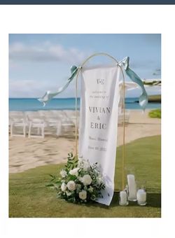 Arched sign stand/frame