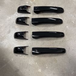 Jeep Grand Cherokee Black Door Handle Overlays