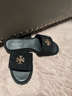 Tory Burch Sparkly Slides