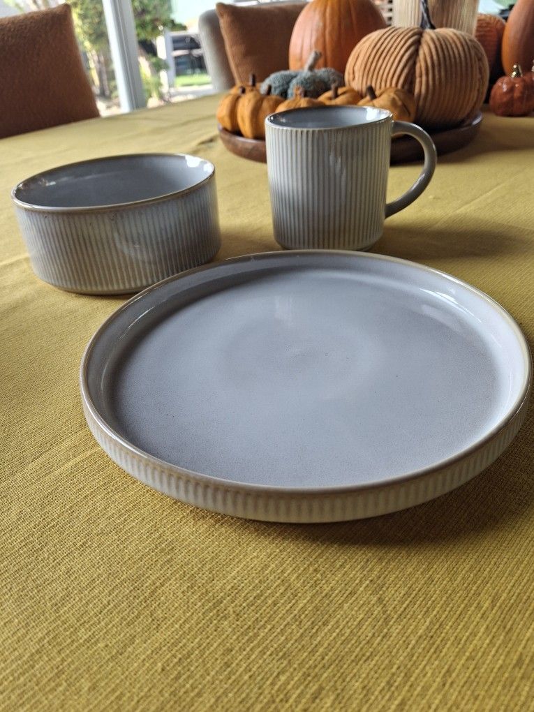 MCM Style, Dish Set For Eight, Never Used!