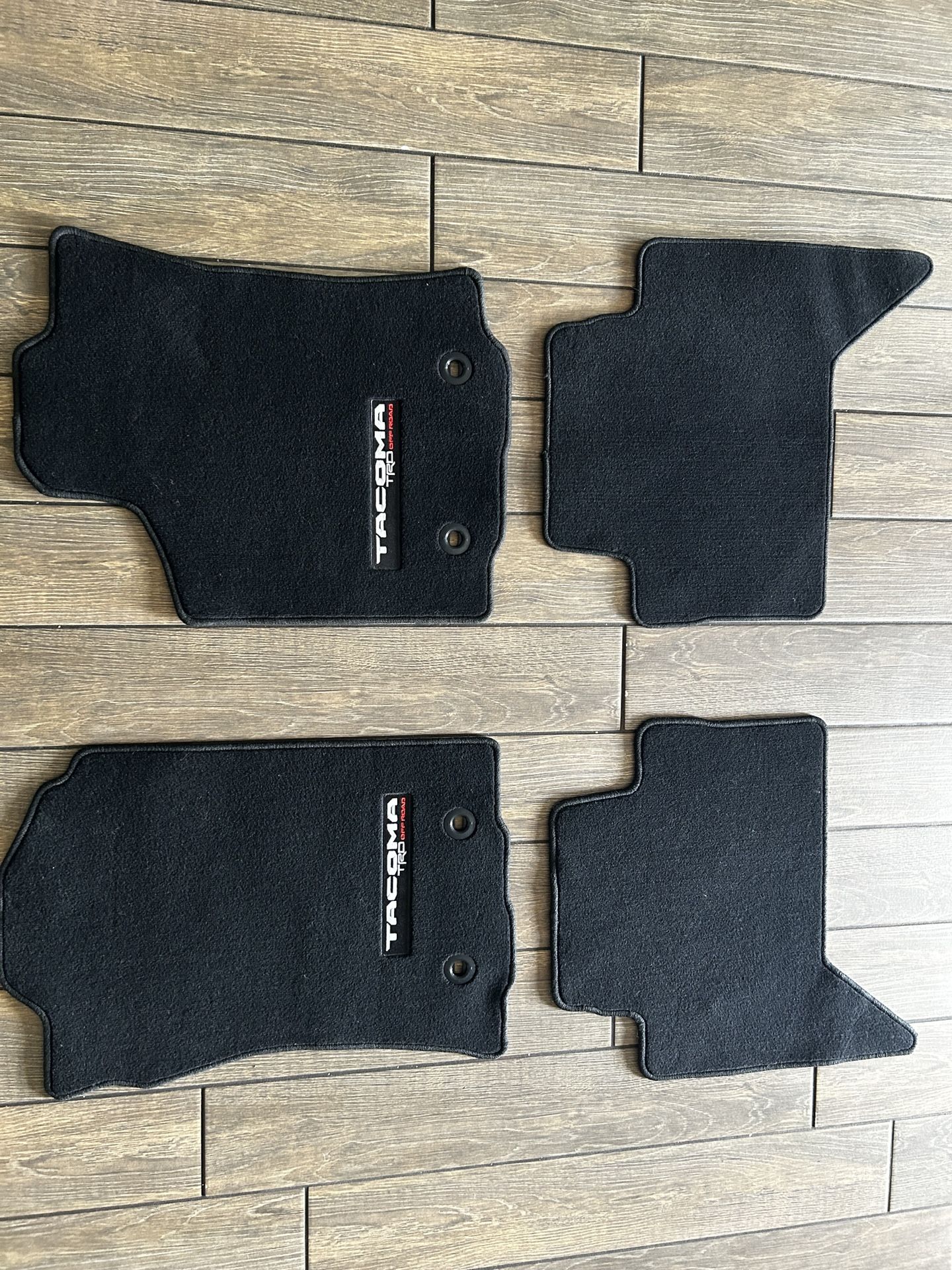 2016 22 Toyota Tacoma TRD Off Road Floor Mats Set OEM Genuine