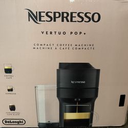 NEW Nespresso Vertuo Pop Coffee Maker and Espresso Machine by DeLonghi grey