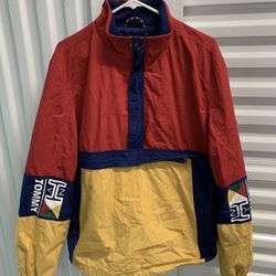 Vintage Tommy Hilfiger New York Insulated Quarter Zip Jacket Size M