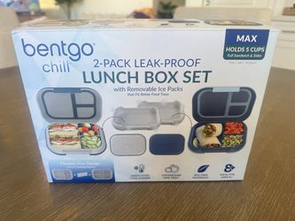Bentgo Chill 2-Pack Lunch Box Set – Brand New, Never Used
