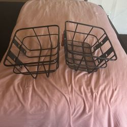 Electric Scooter Basket Metal