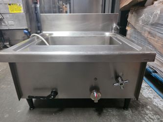 Rosito Bisani CFE / B6 Countertop
Electric Pasta Cooker 208 / 240v /3ph
26.5"wide
No Basket
Tested our TechnicianTeam!
Works Good !
26.5"w x 23
