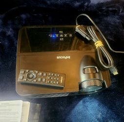 InFocus IN112 Portable DLP Projector, 3D ready, SVGA, 2700 Lumens

