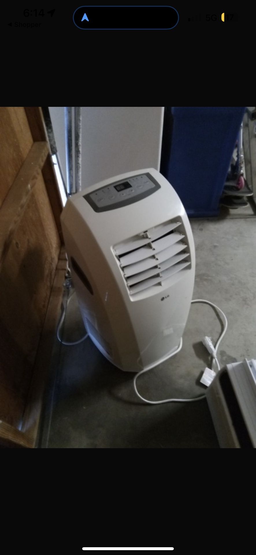 LG Portable Standing AC Unit 