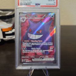 Gengar Ex Ultra Rare PSA10