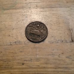 1952 20centavos Coin