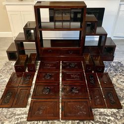 Japanese Step Tansu Chest Of Drawers