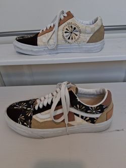 Vans old school Divine energy patch work shoe's