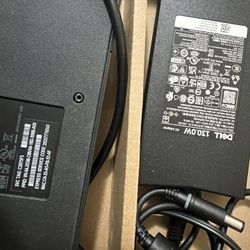 Dell Docking Station And Laptop Charger