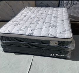 ✨Mattress Pillow Top 12” inches tall ✨ 🛏️All Sizes available  🟠Queen sizes $170 🟡Full sizes $150 🟢Twin sizes $130 🔵Cal king $280 🟣E. King $280 ?