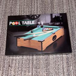 Mini Pool Table