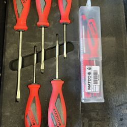 Matco Screwdrivers Brand New