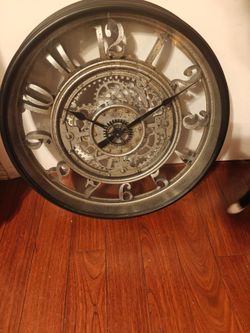 Large Decorative Wall Clock