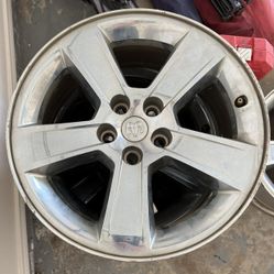 3 Factory Dodge Challenger SXT Rims – 18” Wheels (Good Condition)